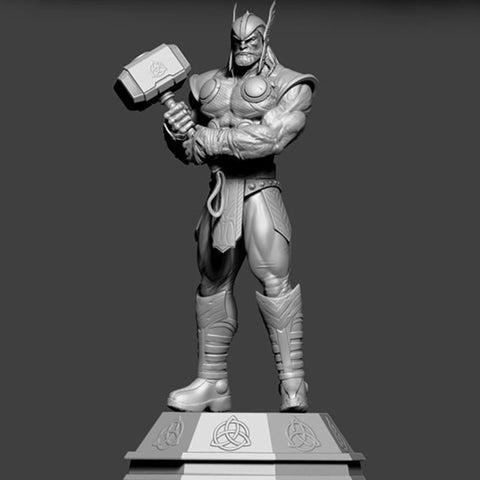 Thor Marvel Statues 3D Model Ready to Print