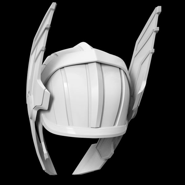 Thor Ragnarok Helmet 3D Model Ready to Print