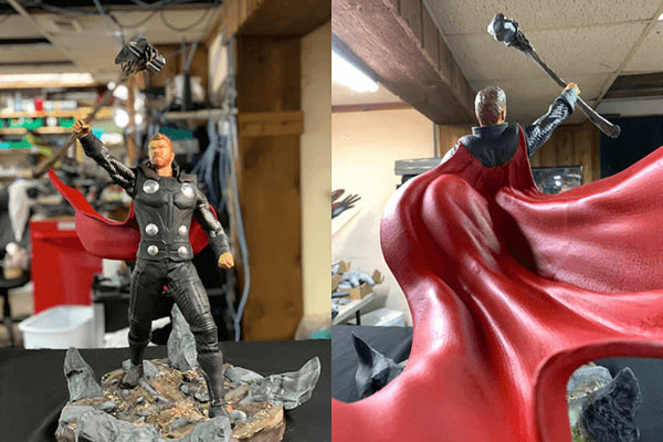 Thor with Stormbreaker 3D Model Ready to Print