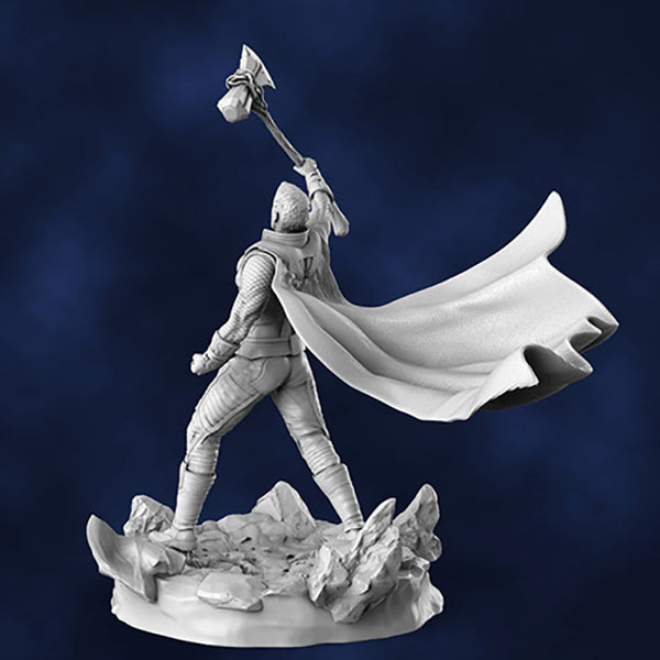 Thor with Stormbreaker 3D Model Ready to Print