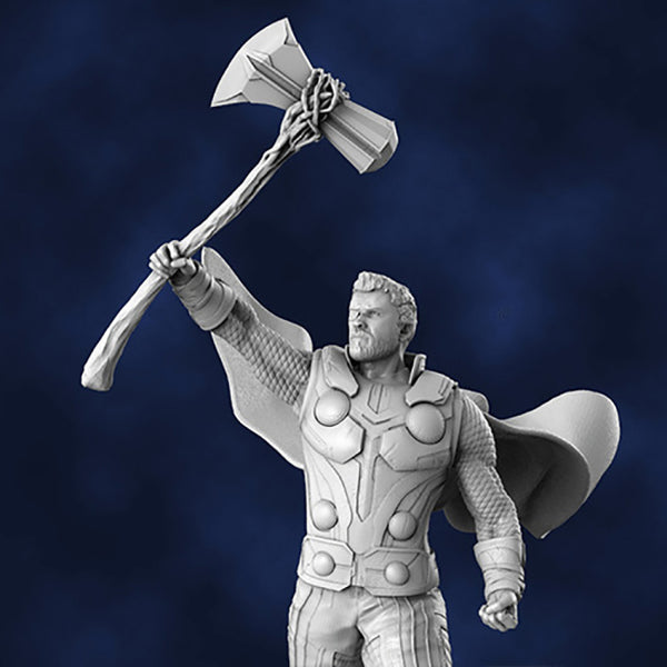 Thor with Stormbreaker 3D Model Ready to Print