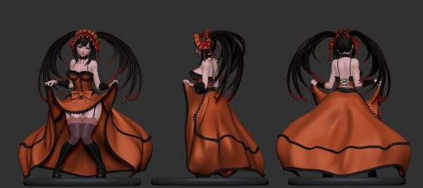 Tokisaki Kurumi from Date A Live 3D Model Ready to Print