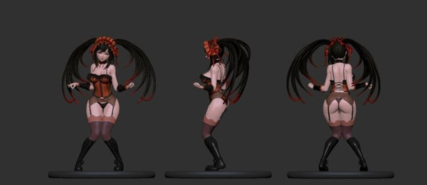 Tokisaki Kurumi from Date A Live 3D Model Ready to Print