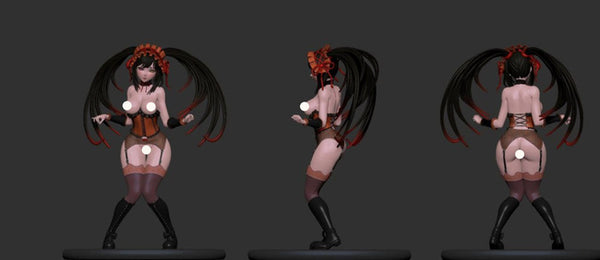 Tokisaki Kurumi from Date A Live 3D Model Ready to Print