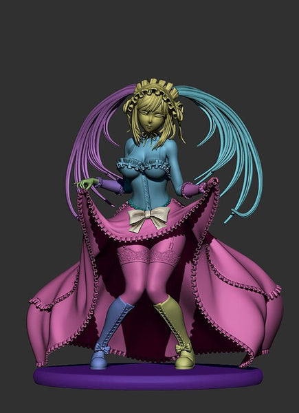 Tokisaki Kurumi from Date A Live 3D Model Ready to Print