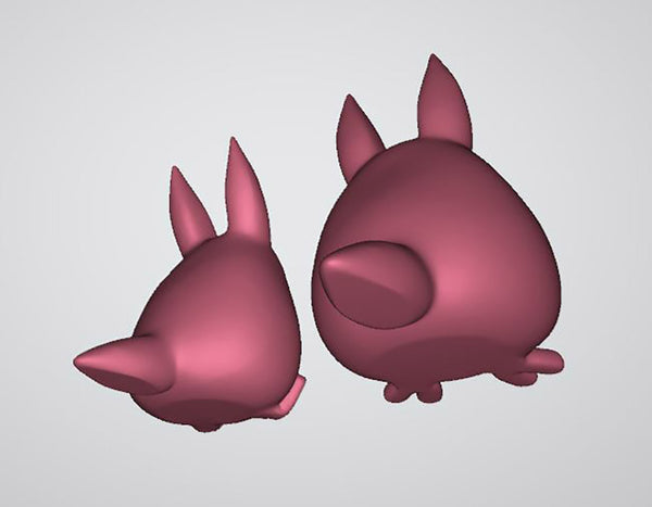 Totoro Figure 3D Model Ready to Print