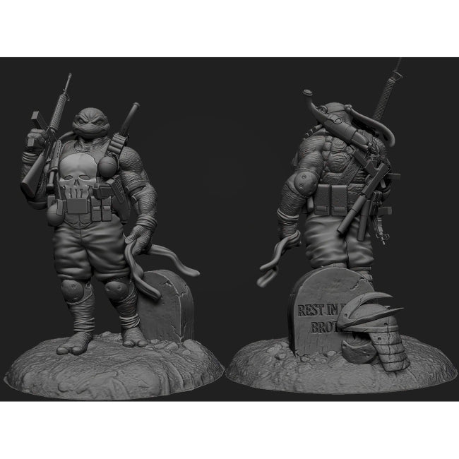 Turtle Punisher 3D Model Ready to Print