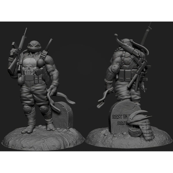 Turtle Punisher 3D Model Ready to Print