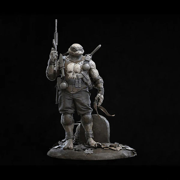 Turtle Punisher 3D Model Ready to Print