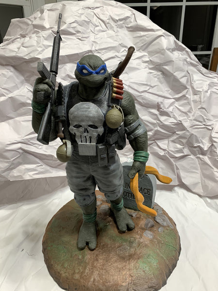 Turtle Punisher 3D Model Ready to Print