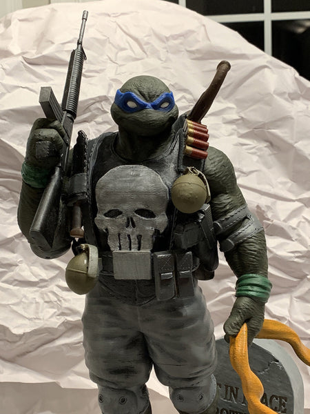 Turtle Punisher 3D Model Ready to Print