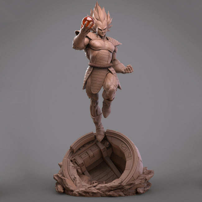 Vegeta Dragon Ball Z 3D Model Ready to Print