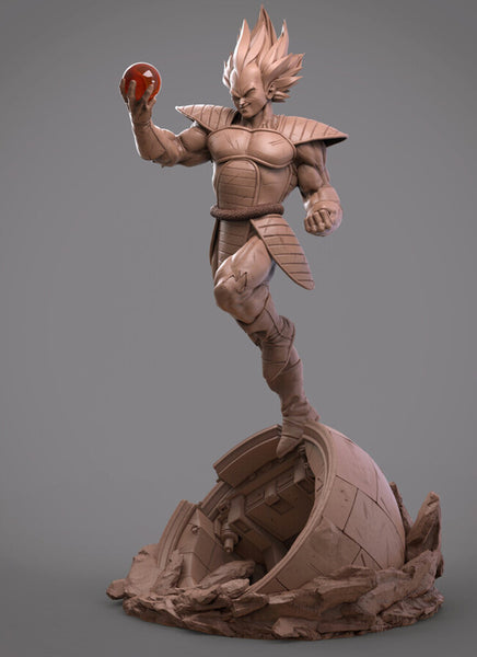 Vegeta Dragon Ball Z 3D Model Ready to Print