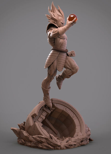 Vegeta Dragon Ball Z 3D Model Ready to Print