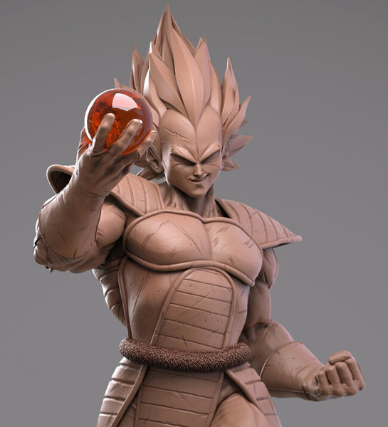 Vegeta Dragon Ball Z 3D Model Ready to Print