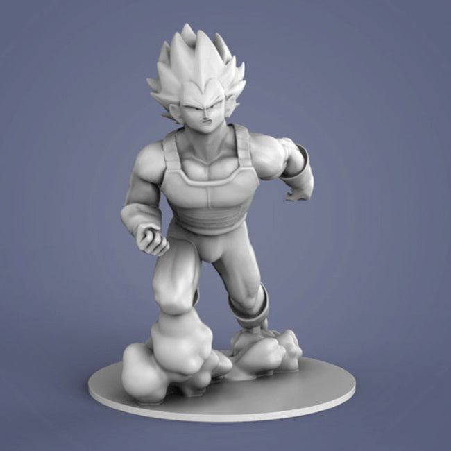Vegeta Figurine 3D Model Ready to Print