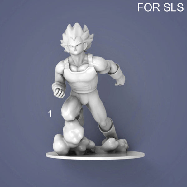 Vegeta Figurine 3D Model Ready to Print