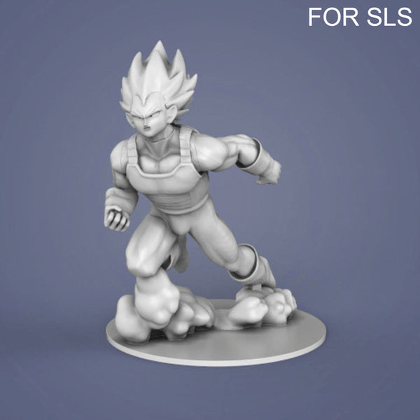 Vegeta Figurine 3D Model Ready to Print