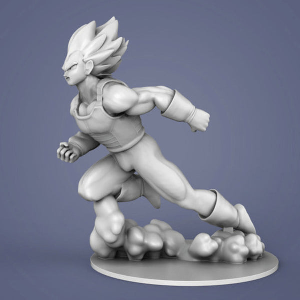 Vegeta Figurine 3D Model Ready to Print