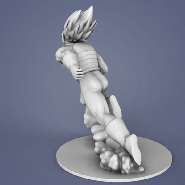 Vegeta Figurine 3D Model Ready to Print