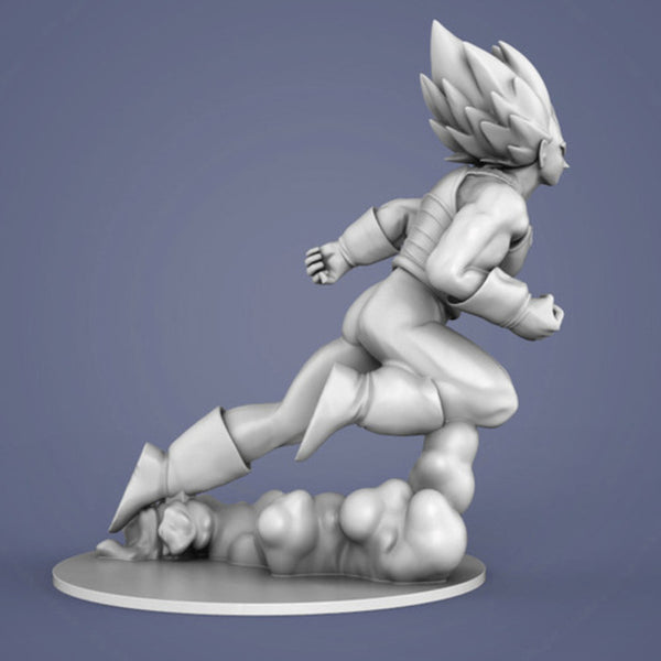 Vegeta Figurine 3D Model Ready to Print