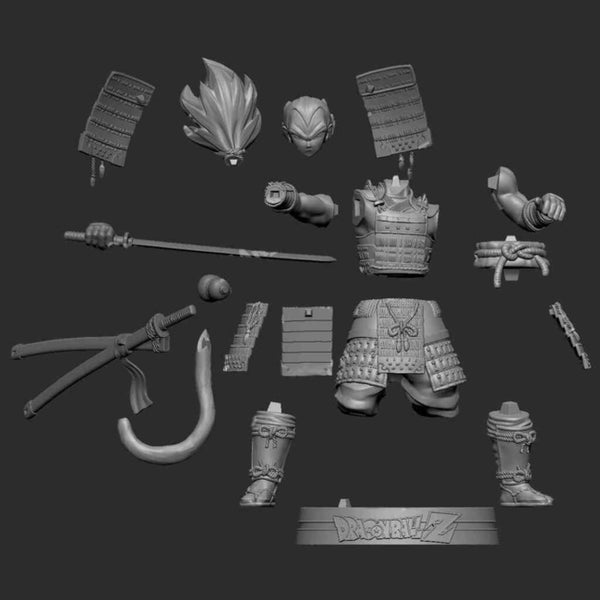 Vegeta Shogun 3D Model Ready to Print