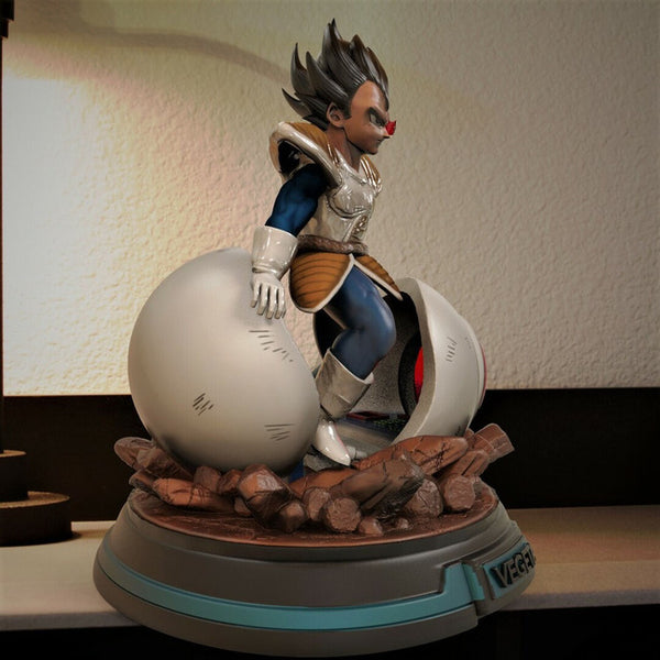 Vegeta in Capsule 3D Model Ready to Print