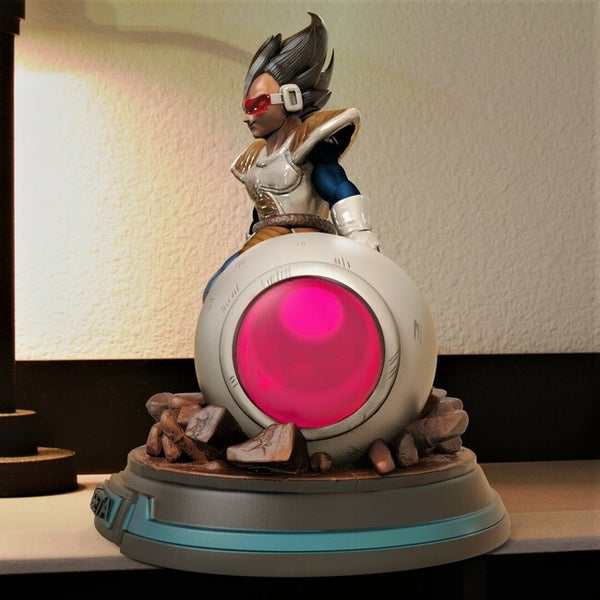 Vegeta in Capsule 3D Model Ready to Print