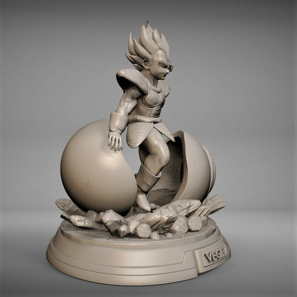 Vegeta in Capsule 3D Model Ready to Print