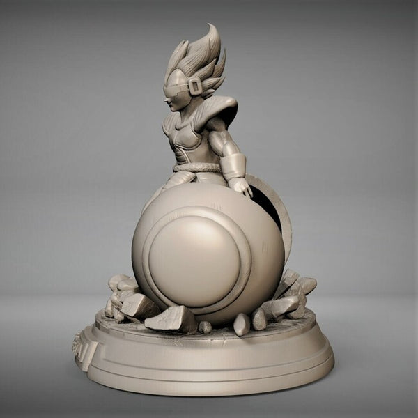 Vegeta in Capsule 3D Model Ready to Print