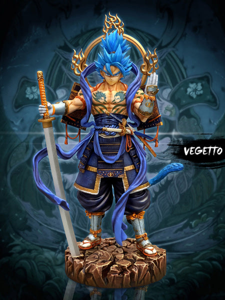 Vegeto Samurai 3D Model Ready to Print