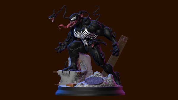 Venom 3D Model Ready to Print