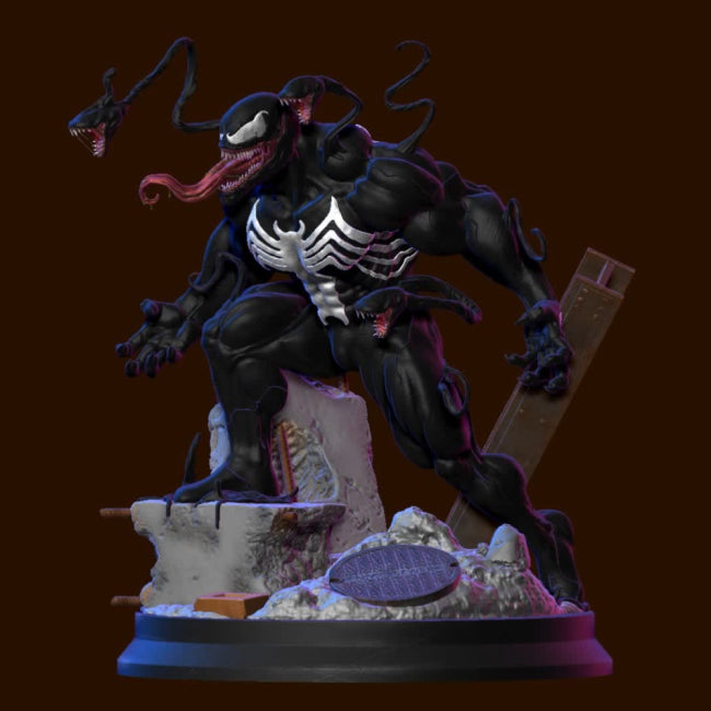 Venom 3D Model Ready to Print