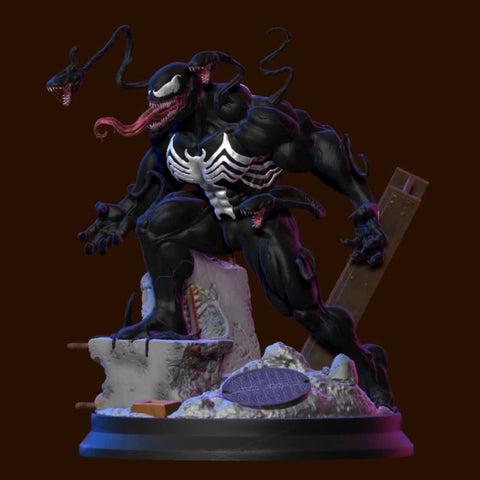 Venom 3D Model Ready to Print