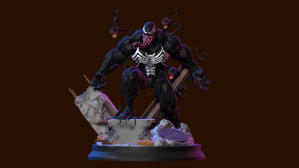 Venom 3D Model Ready to Print
