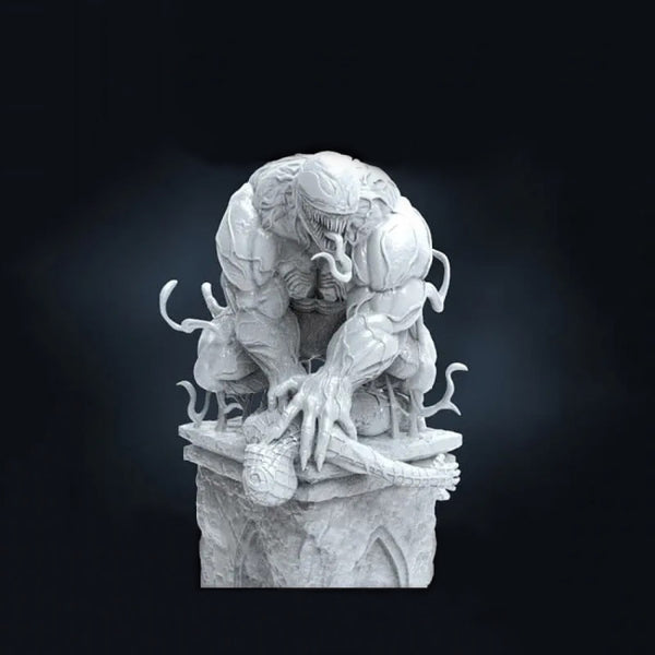 Venom vs Spiderman 3D Model Ready to Print