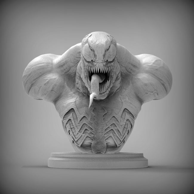 Venom Bust 3D Model Ready to Print