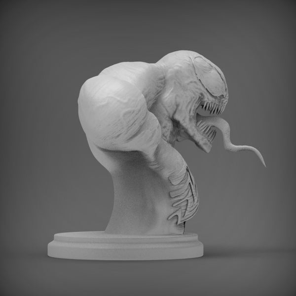 Venom Bust 3D Model Ready to Print