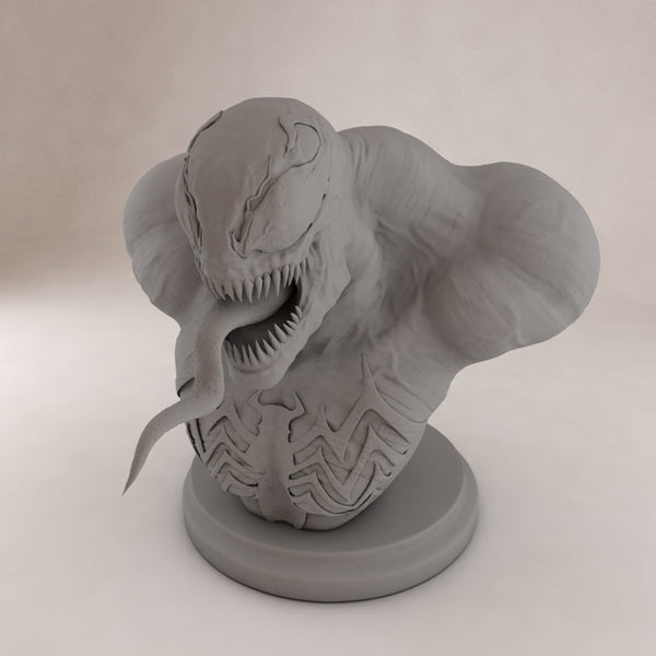 Venom Bust 3D Model Ready to Print