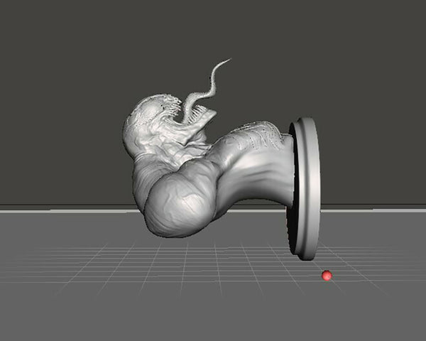 Venom Bust 3D Model Ready to Print