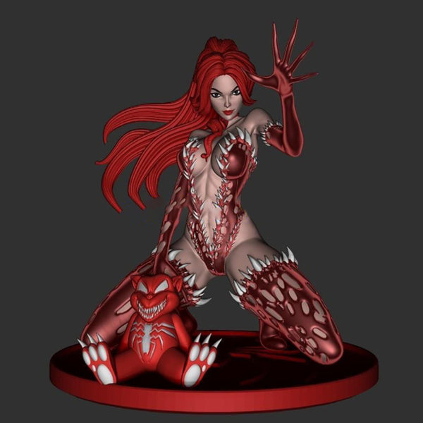 Venom Gwen Stacy Mary Jane 3D Model Ready to Print