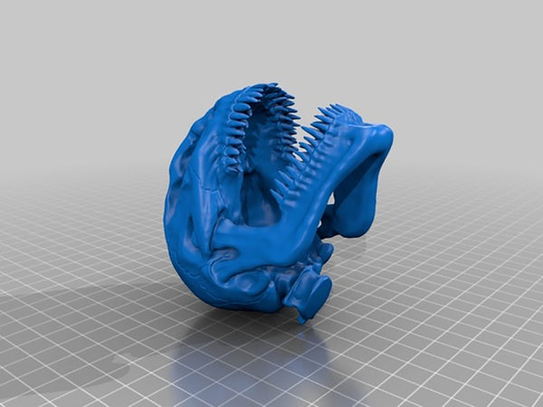 Venom Skull with Base 3D Model Ready to Print