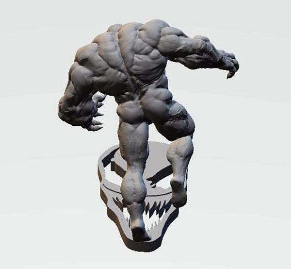 Venom Statue 3D Model Ready to Print