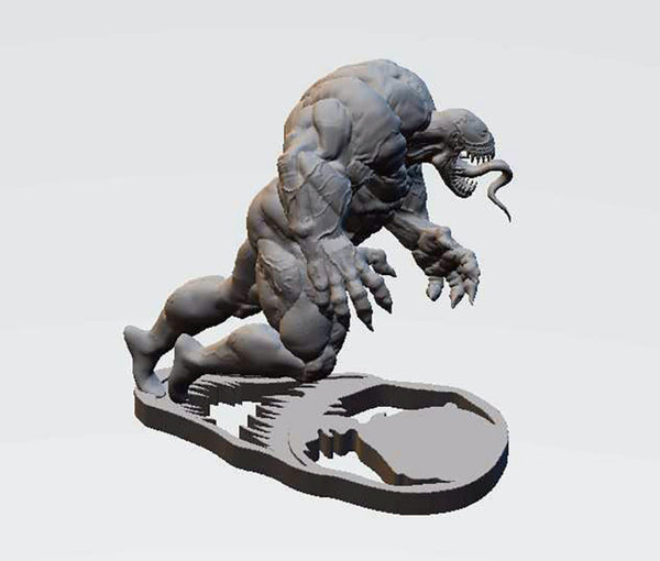 Venom Statue 3D Model Ready to Print