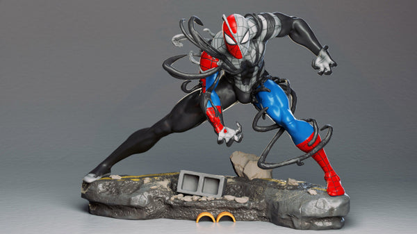 Venom Take Over Spiderman 3D Model Ready to Print