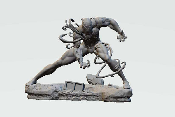 Venom Take Over Spiderman 3D Model Ready to Print