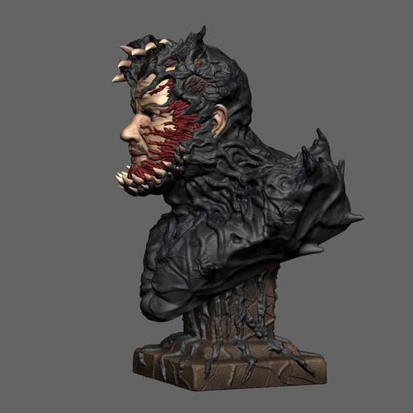 Venom - Tom Hardy Bust 3D Model Ready to Print