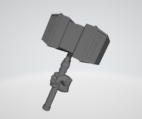 Viking Thor 3D Model Ready to Print
