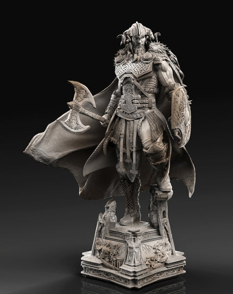 Viking Thor 3D Model Ready to Print