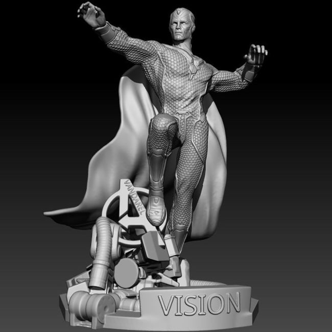 Vision Marvel 3D Model Ready to Print